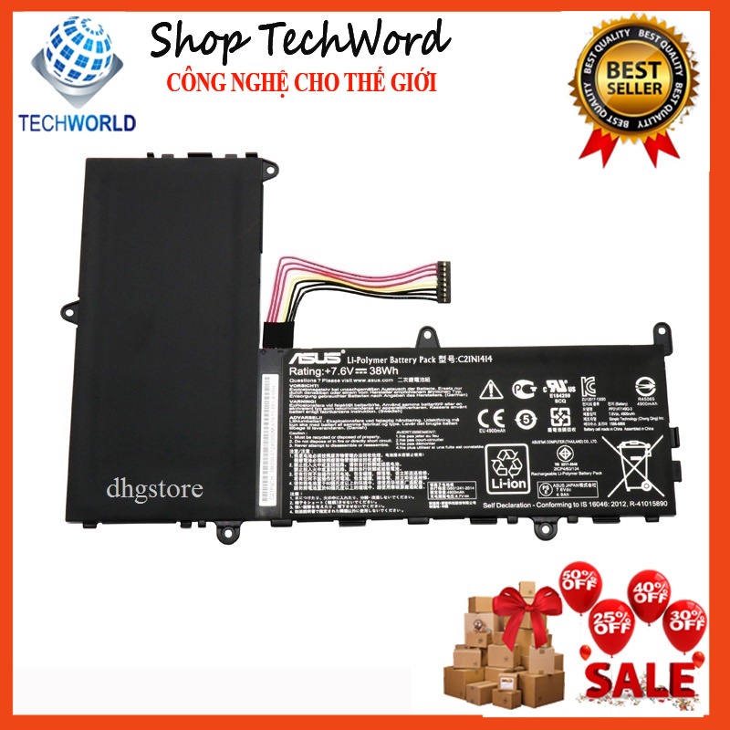Pin Laptop Asus EeeBook X205 X205T F205TA X205 X205TA X205TA-1R C21N1414