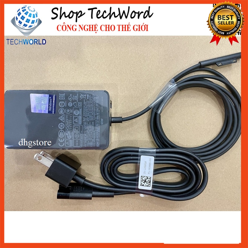 Sạc Microsoft  Surface Pro 4 5 6 7 8 9, Surface Go, Surface Pro, Surface Book 1 Book 2. Surface Lapt