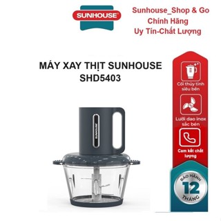 Máy xay thịt Sunhouse SHD5403 cối thủy tinh - SẢN PHẨM MỚI - Bảo hành 12 tháng chính hãng