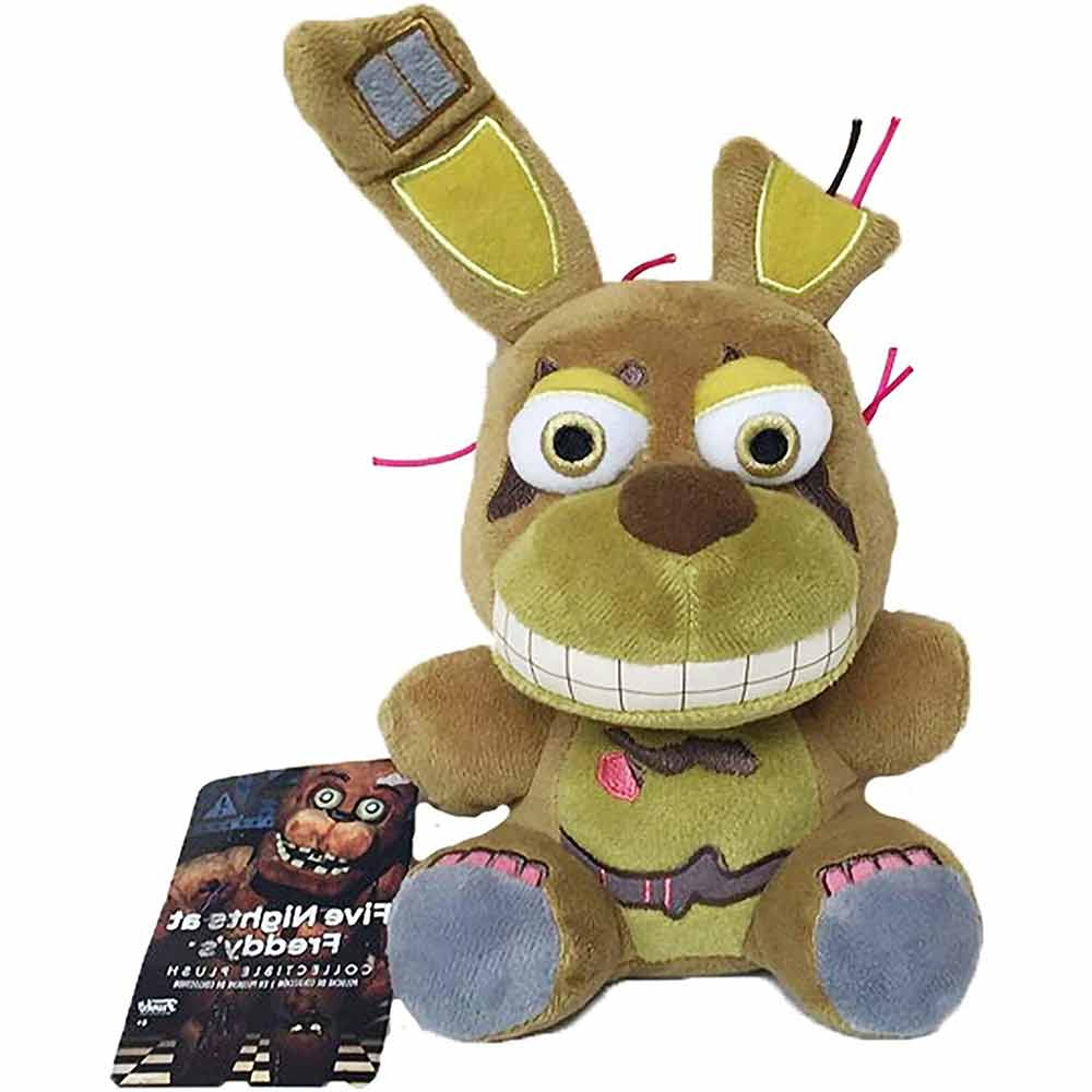 FIVE NIGHTS AT FREDDY’S 7 INCH SPRINGTRAP PLUSH TOY FNAF 2016 SERIES 2