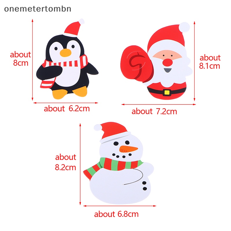 Thiệp Giáng Sinh Bằng Giấy In Hình Hoạt Hình santa claus santa claus Người Tuyết Người Tuyết Quà Tặng Trang Trí Tiệc Giáng Sinh Năm Mới n