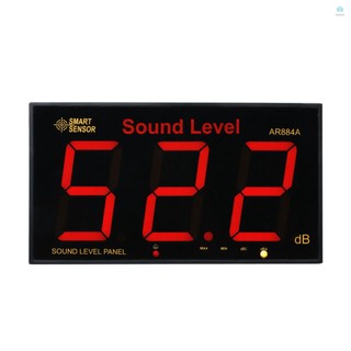 "digital smart sensor sound level meter - measure noise volume with large lcd screen"