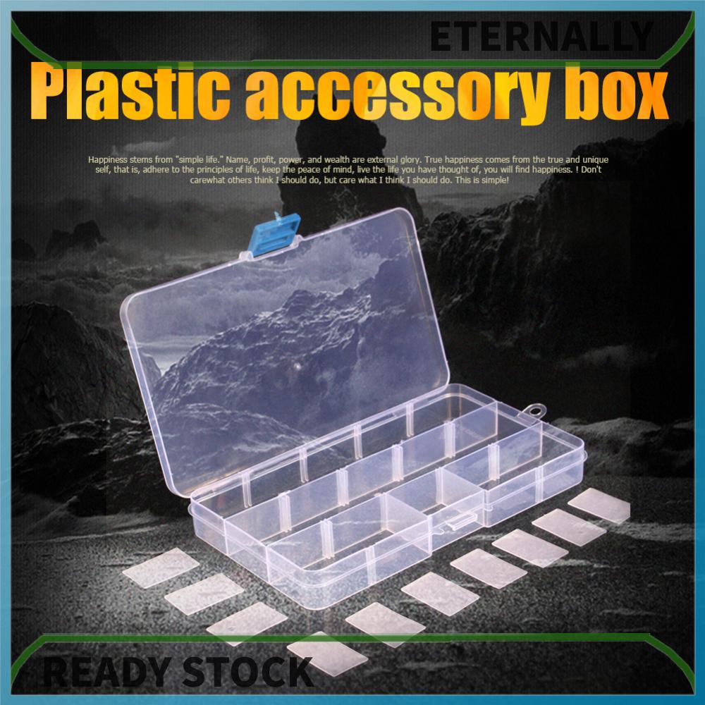 Hộp Đựng Mồi Câu Cá Bằng Nhựa Hai Lớp Phân Loại