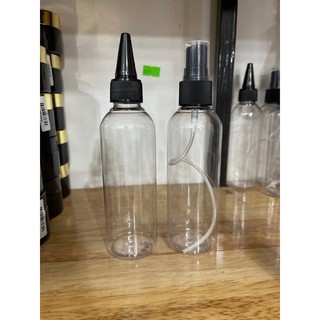Chai nhựa trong loại 1 -100ml,pet chai nhựa thân trong nắp đen,combo 10 chai