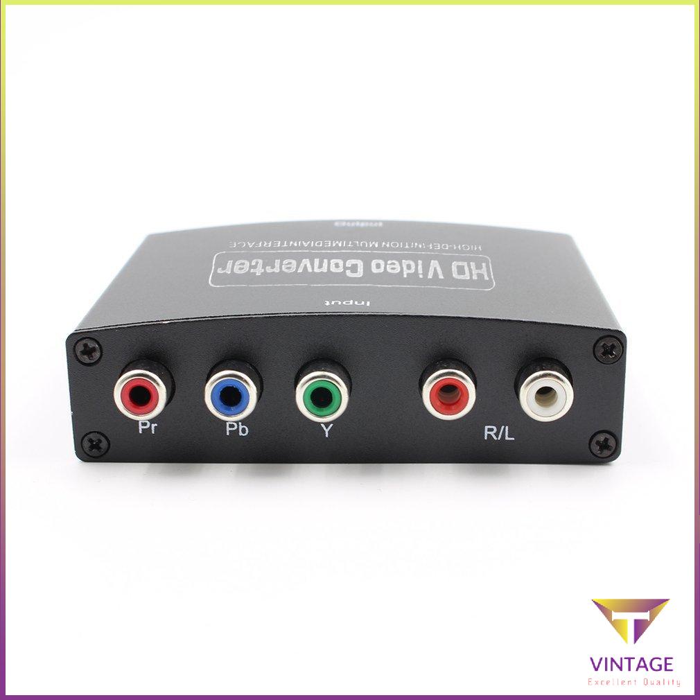 YPBPR To HDMI-compatible Converter AV HDCP Audio