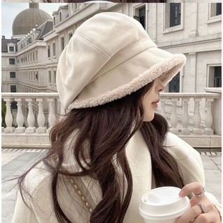 Nón tai bèo lông xù xinh xắn dành cho nữ