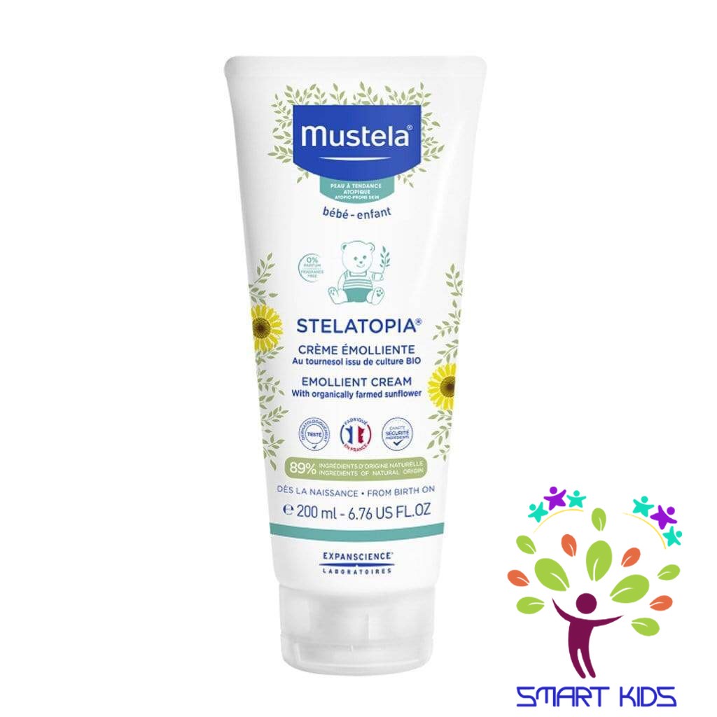 Kem Dưỡng Da Chàm Thể Tạng  Mustela Stelatopia+ Lipid-Replenishing Cream 150ml