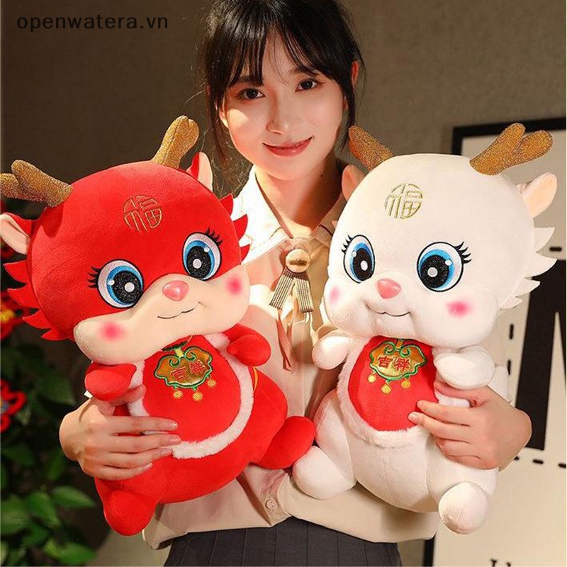 Đồ chơi nhồi bông Hình Rồng Hoàng Đạo Trung Quốc May Mắn Mềm Mại Cho Bé vn
