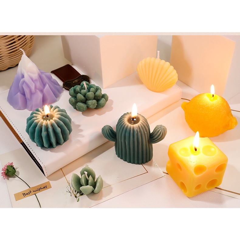 Nến Thơm Không Khói Trang Trí Giáng Sinh