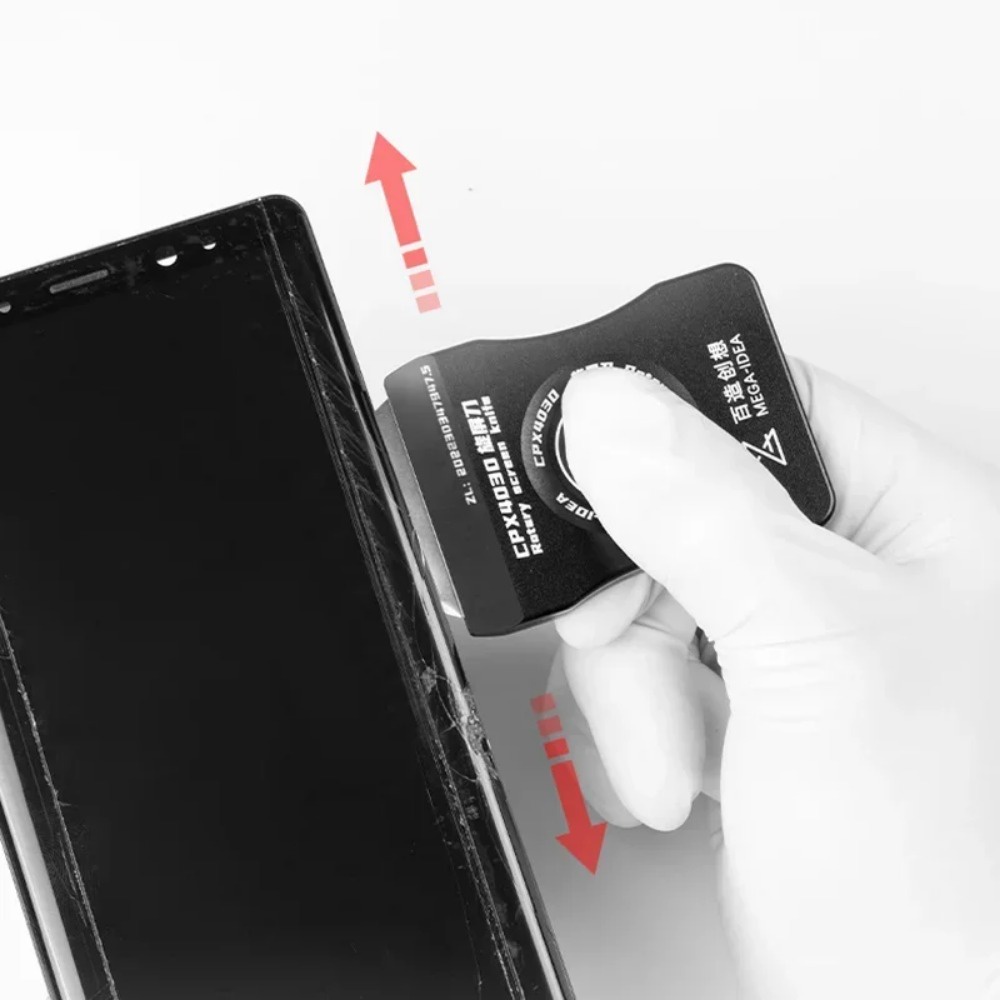 Dao Cắt Màn Hình Xoay 360 Độ qianli mega-idea°Khung Màn Hình Cong Tháo Gỡ Được Không Lưỡi Dao