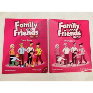 Sách - Trọn bộ 2 cuốn- Family And Friends Starter