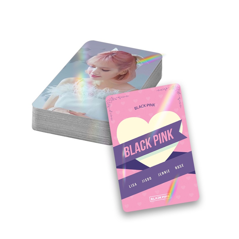 Blackpink THE GAME BPTG Laser Flash Lomo Card Photocard