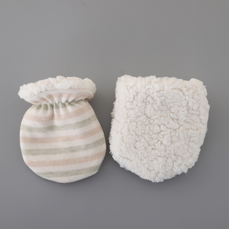 Găng Tay cotton Giữ Ấm Mùa Đông Cho Bé Sơ Sinh