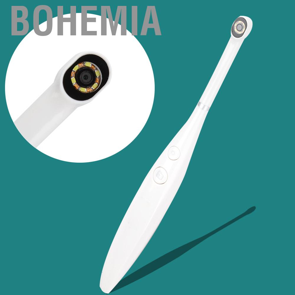 Bohemia USB Oral Endoscope  Portable Camera with 6 LEDs IP67 Waterproof Mini Dental to Help Clean the Mouth and Observe State of Mouth.