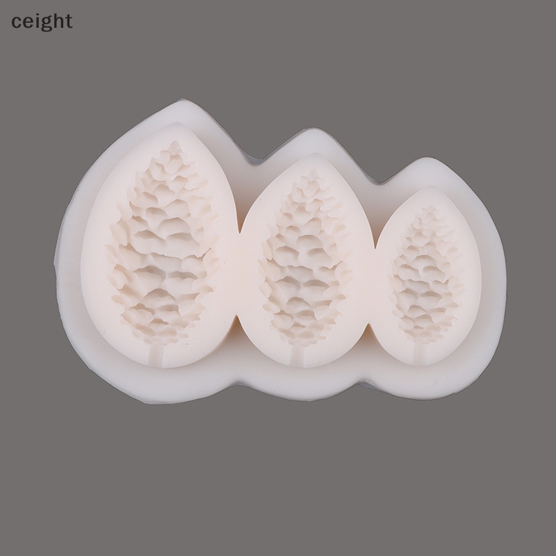 Khuôn Silicon Làm Bánh Hình Quả Thông Độc Đáo Tiện Dụng diy vn