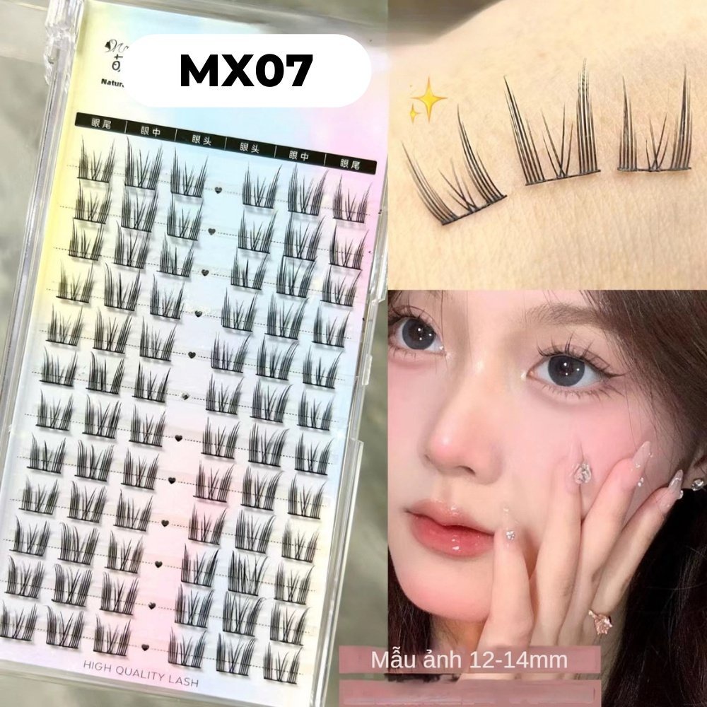 Mi sợi MJSP kèm keo gắn mi