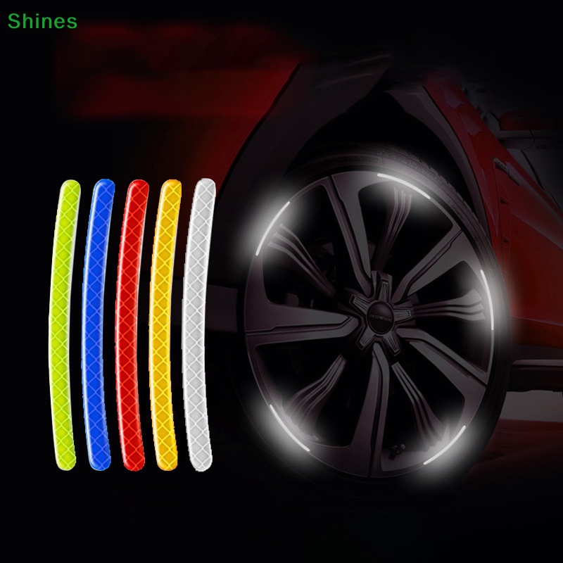 Set 20 Miếng Dán Phản Quang Cảnh Báo vn Trang Trí Bánh Xe Hơi / Xe Máy