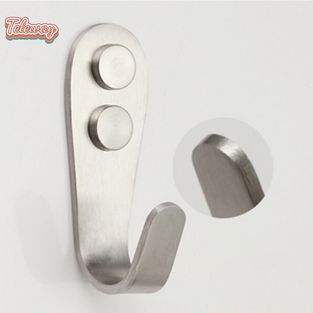 1 Móc Treo Đồ Bằng Thép Không Gỉ Gắn Cửa Tủ BếpÁo Thun Thiết Kế Mới Năng Động Thời Trang 1 Móc Treo Cửa Tủ Bếp Bằng Thép Không Gỉ1 Cái Trên Không Dooo