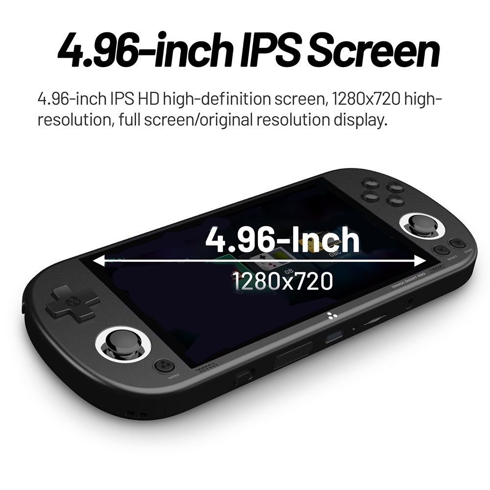 Trimui Máy Chơi game Cầm Tay 4.96 inch 10000 + game 5000mah 64 / 128 / 256gb