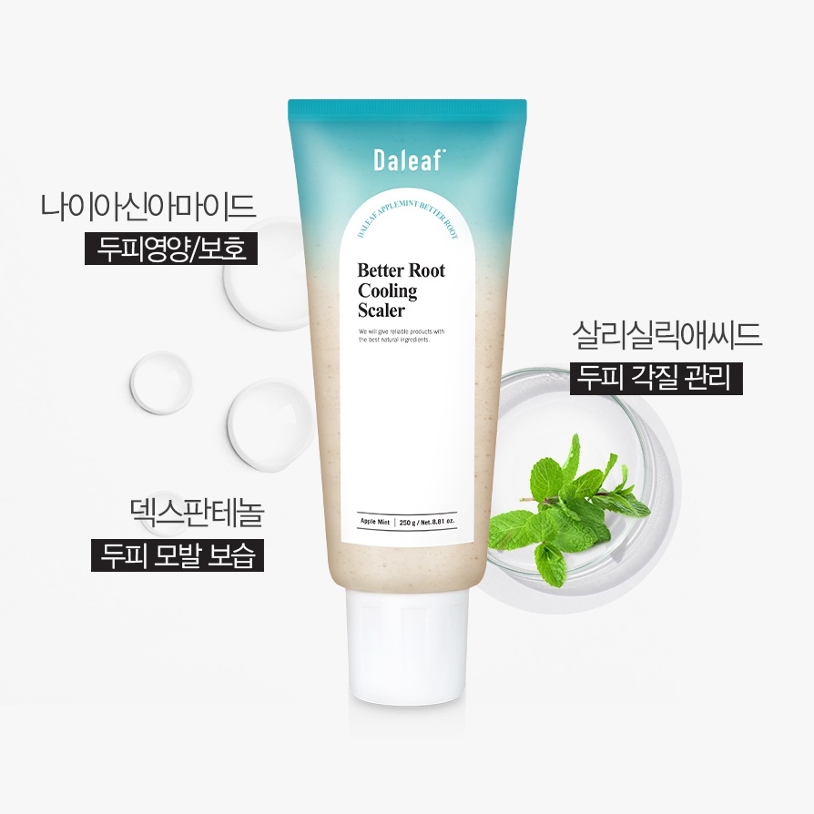 Daleaf Apple Mint Better Root Cooling Scaler 250g / Anti Hair Loss