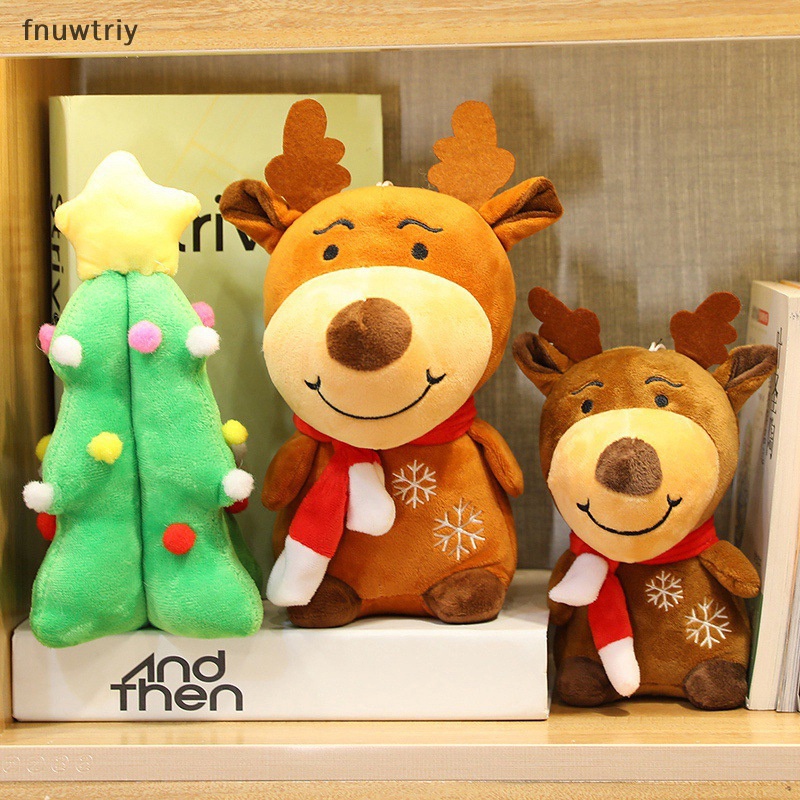 Búp Bê Ông Già Noel Tuần Lộc Nhồi Bông Trang Trí Giáng Sinh Làm Quà Tặng Cho Bé Gái Nvdad vn