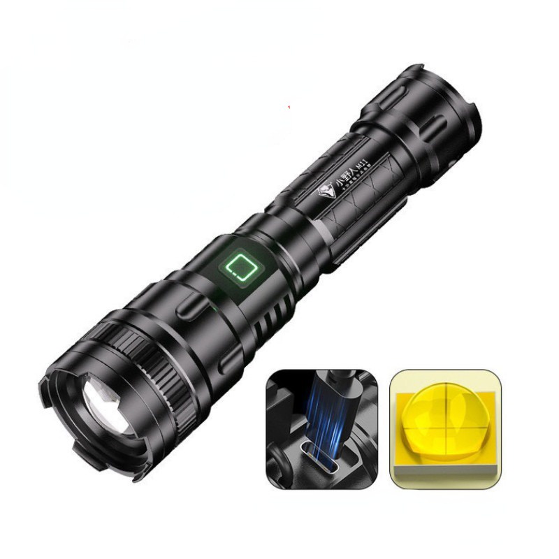 Đèn Pin led p50 Bằng Hợp Kim Nhôm Có Thể Sạc Lại Dùng Đi Săn / Cắm Trại