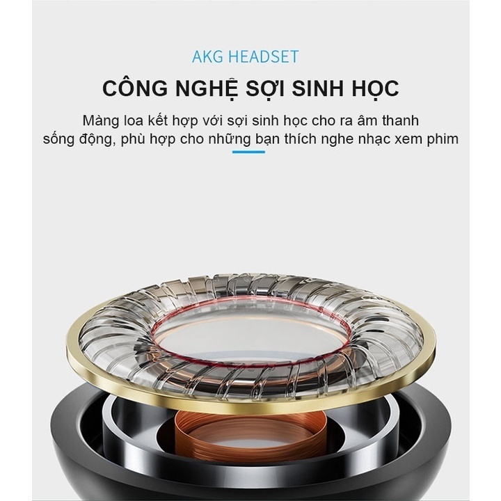 Tai nghe AKG cho Samsung Galaxy S10 - Hàng Chính Hãng