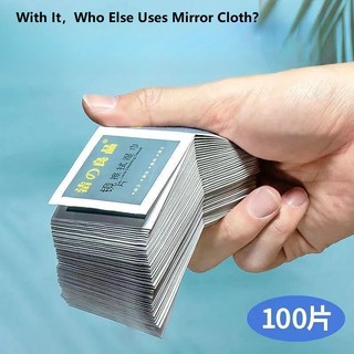 Glasses Wet Wipes Disposable Lens Cloth Lens Wiping Paper Wipe Mobile Phone Screen Lens Lens Cleaning Cloth Anti-Fog