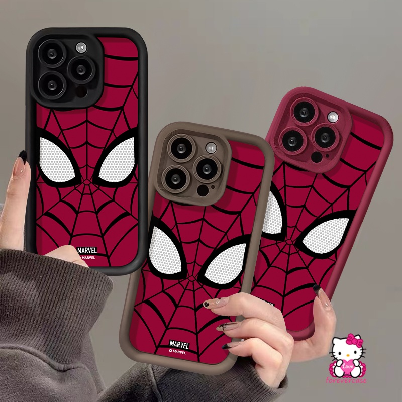 Thời Trang Ốp Điện Thoại Mềm Hình Người Nhện Cho realme c35 c55 c25y c53 c15 c25s c21 c25 c20a c12 c21y c20 c33 c31 c30 c51 c11 11 8i 5 5i 6i
