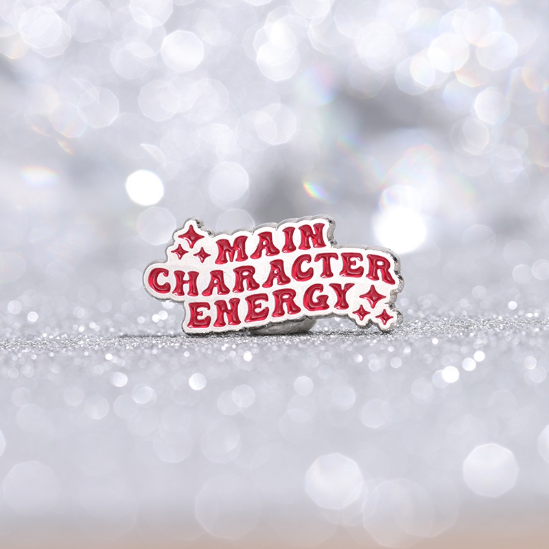 Huy Hiệu Cài Áo / Ba Lô Bằng Kim Loại Hình Nhân Vật Chính Hãng Menamel Vui Nhộn Làm Quà Tặng Trang Sức