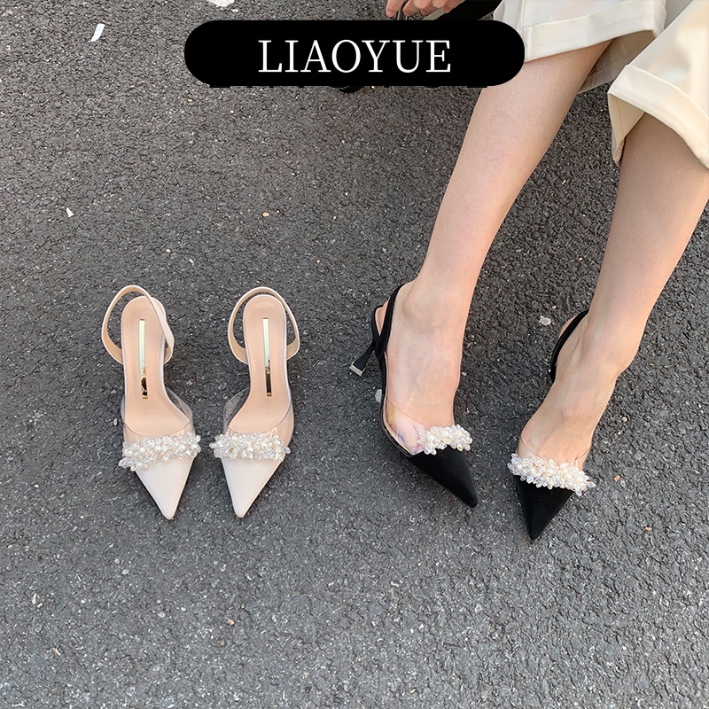 LIAOYUE Giày Cao Gót 2023 Cho Nữ Chất lượng cao Đa năng Thiết kế độc đáo Thoáng khí FBL23B00Z7 45Z231109