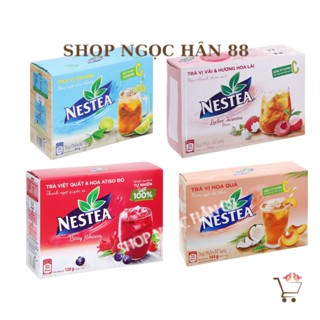 TRÀ NESTEA HỘP 195G- 120g Vị Chanh/Vải/Hoa quả