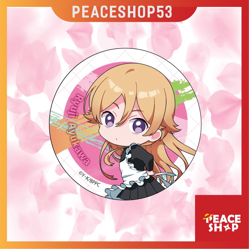 Huy hiệu Blue Period Lấp Lánh Huy Hiệu Anime Blue Period Phụ Kiện Anime Manga Ver 1 HH16