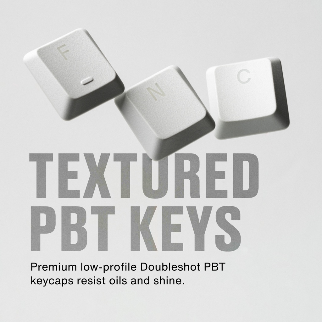 Bàn phím cơ low-profile Fnatic STREAK80 LP - Hàng chính hãng