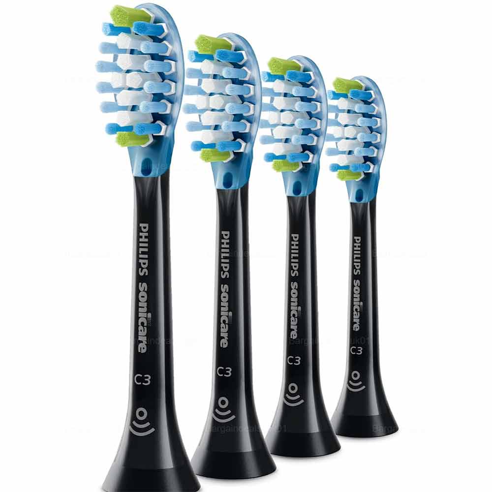 Philips Sonicare Proresults C1 HX6013/43  /S hx6054/C3 hx9044 17/33Replacement Toothbrush Heads 3/4 Pieces