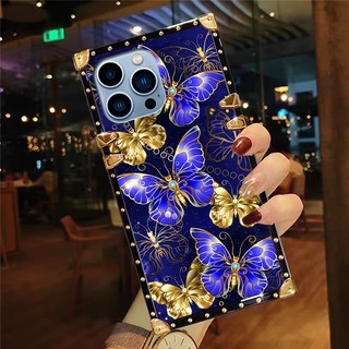 Ốp lưng Xiaomi 12T / 12T Pro 11T 10T 11 Lite POCO X5 X4 X3 M5 M4 M3 F4 F3 C65 C40 Ốp lưng chống sốc hình con bướm đẹp thời trang