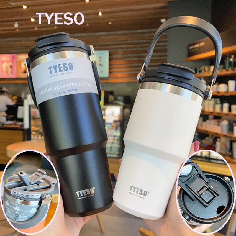 Bình Đựng Nước Nóng Lạnh Bằng Thép Không Gỉ Cách Nhiệt tyeso