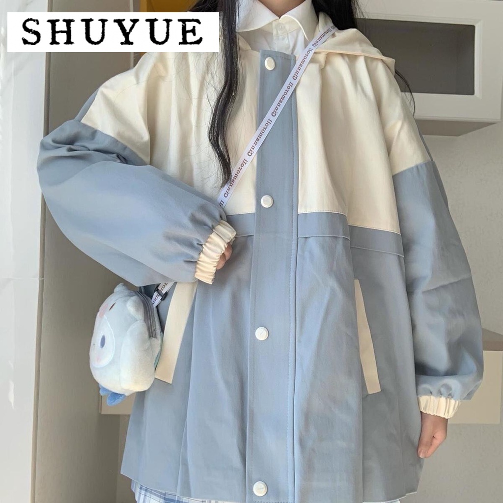 SHUYUE Áo khoác bomber WJK23A0UGC 43Z231025