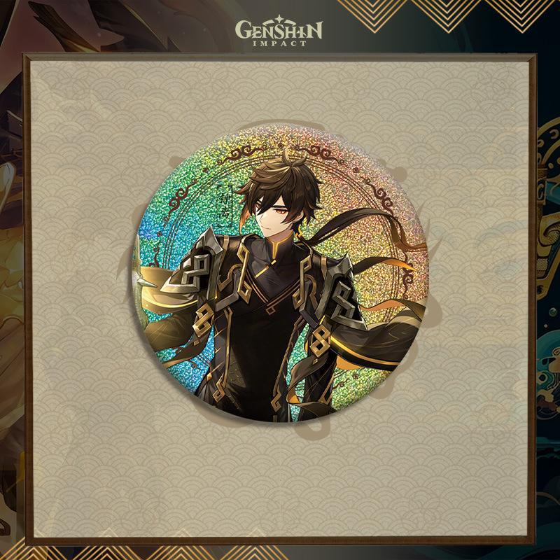 Ere1 Genesin Giá Đỡ Mô Hình Nhân Vật zhongli Hoạt Hình Bằng acrylic Trang Trí Nhà Cửa