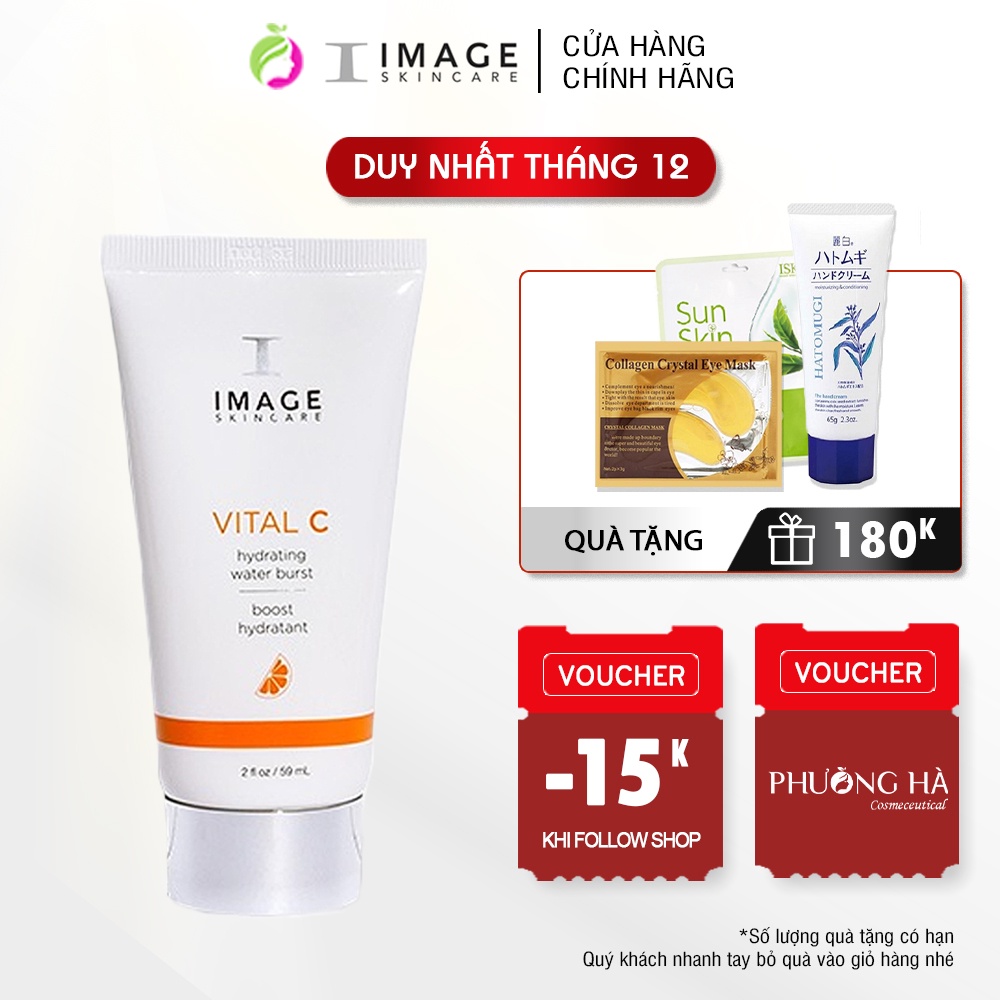Serum cấp nước, khóa ẩm, căng mọng da Image Skincare Vital C Hydrating Water Burst 59ml