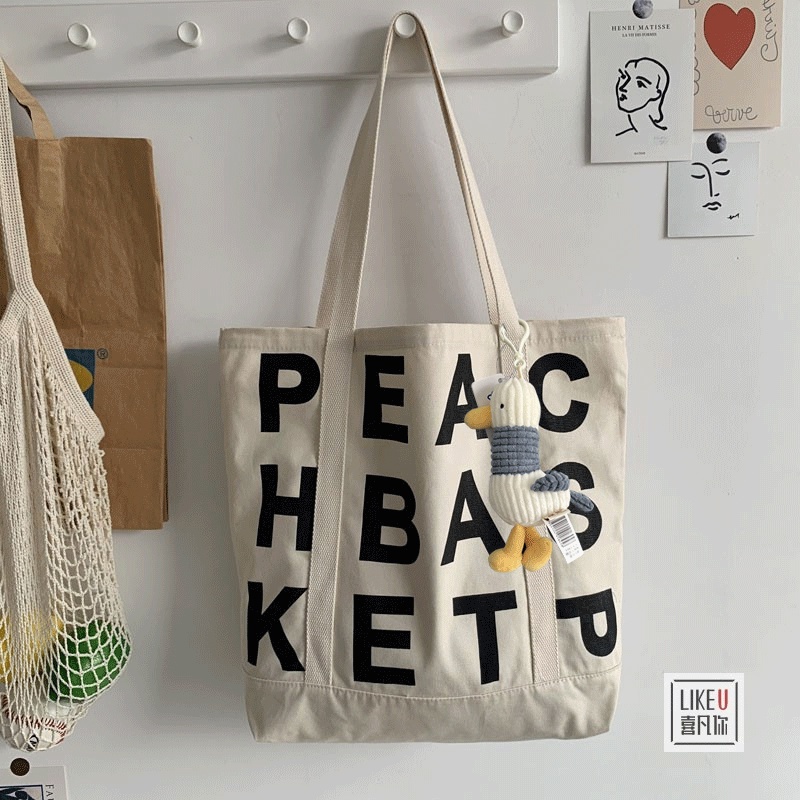 Túi tote Vải Bố Thời Trang Nhật Bản - Đa Năng Sành Điệu