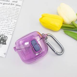 For JBL Tune Flex Headphone Protective Case PC Switch Hard Case Transparent Solid Color Dustproof Case Organizer JBL TUNE FLEX Headphone Protective Cover