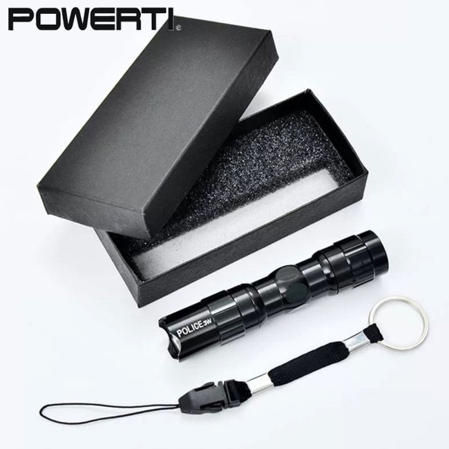 Đèn Pin mini Siêu Sáng Chống Thấm Nước powerti 3w