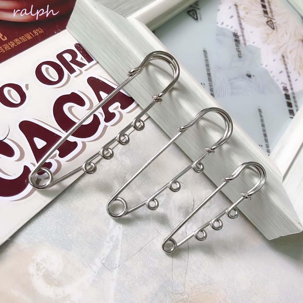 Ghim Cài Áo / Khăn Choàng / Đầm Cưới 3 Lỗ 10 Cái Thiết Kế Tinh Tế Thời Trang