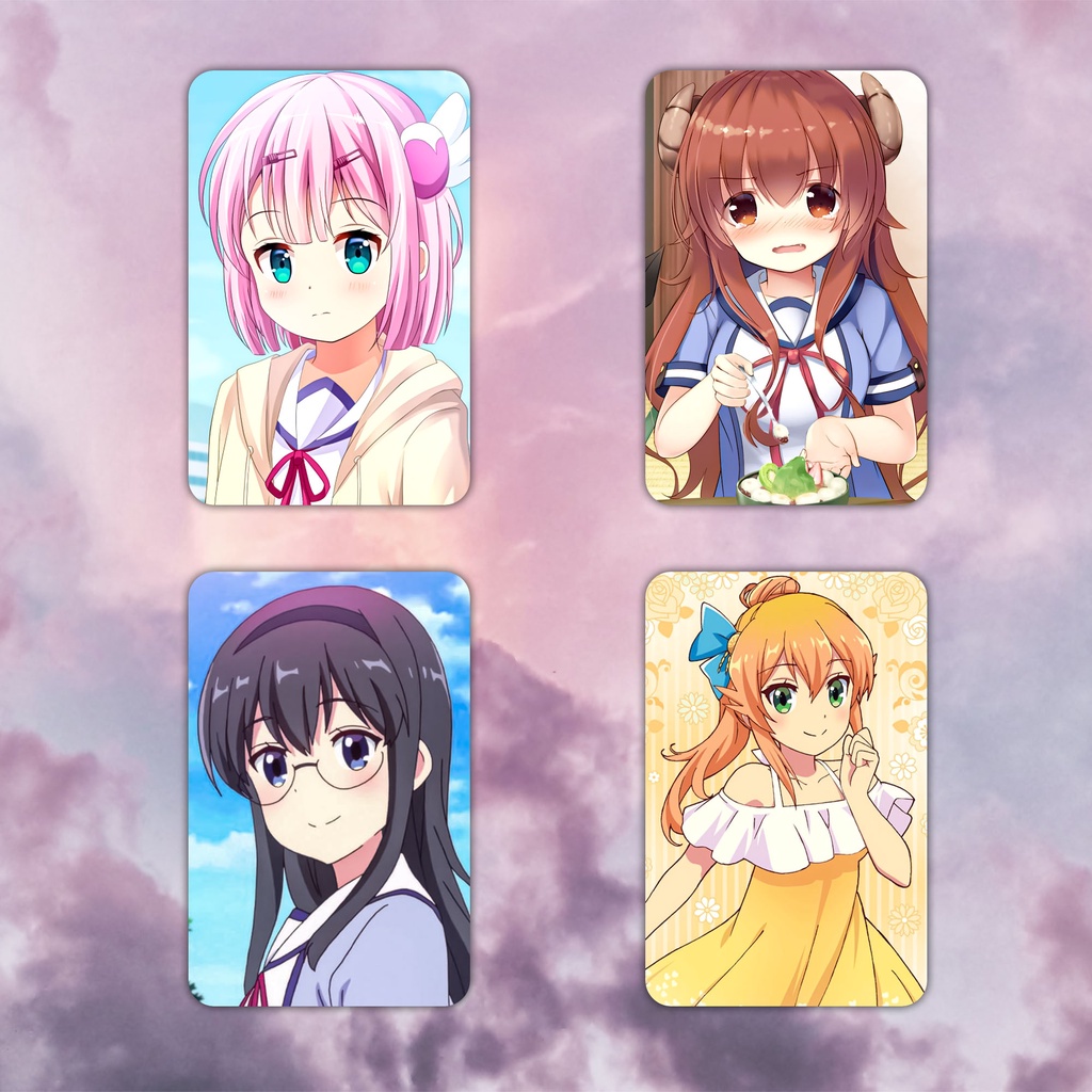 MIỄN PHÍ SHIP ✨ Card Bo Góc The Demon Girl Next Door ✨ Thẻ Bài Nhân Vật - Photocard - Anime & Game C