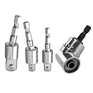 【FEELING READY STOCK】Hex Shank Drill Socket Adapter Set Power Tool Parts Universal Easy Installation