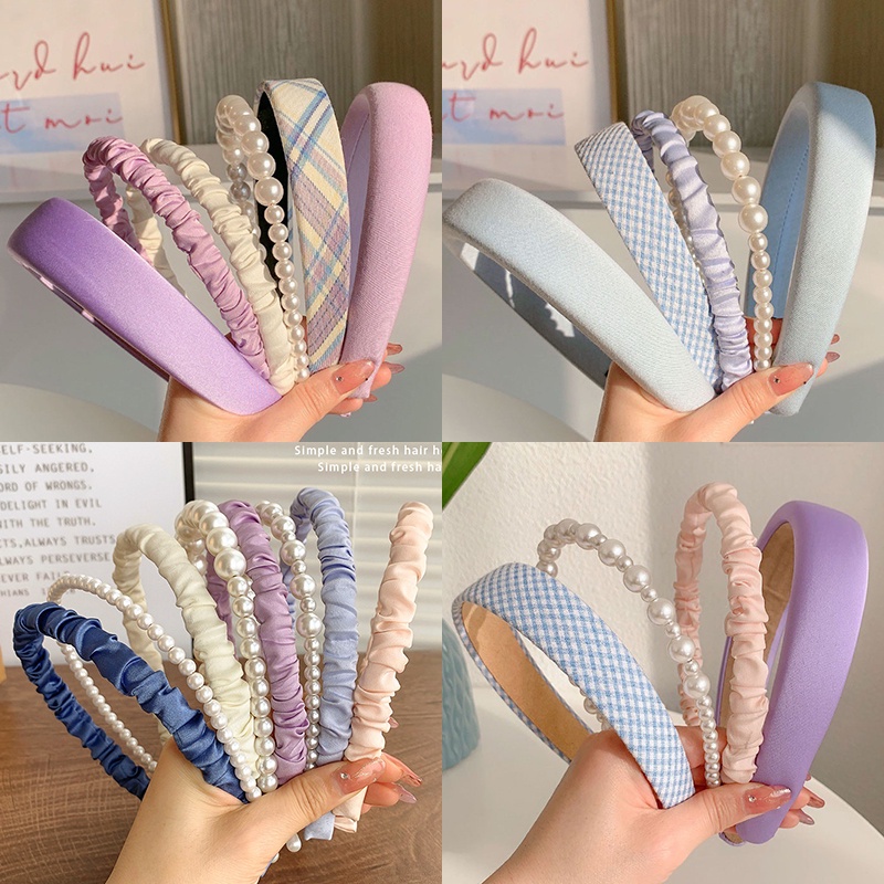 Set 3 Băng Đô Cài Tóc Thời Trang Hàn Cho Nữ
