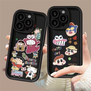 Ốp Điện Thoại Dẻo Họa Tiết Cậu Bé Bút Chì Cho iPhone 13 12 11 Pro Max X XR XS Max 7 8 Plus SE 2020 6 6S 6S Plus ip 6 ip 7