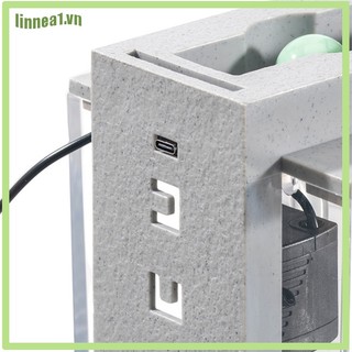 Bể Cá Mini Có Bộ Lọc Nước Để Bàn Trang Trí