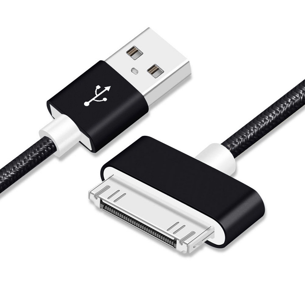 Dây Cáp Sạc 100cm USB Cho iPhone 4 / 4S / iPad 1 2 3